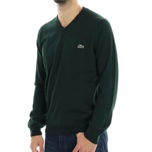 MAGLIA SCOLLO V VERDE